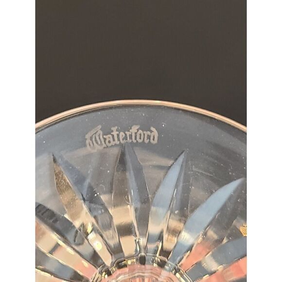 Waterford Crystal Kenmare Champagne Sherbet Glasses 4.¾" Set of (3) EUC - Picture 12 of 13